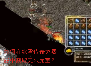 如何在冰雪传奇免费服中获取无限元宝? 如何在冰雪传奇免费服中获取无限元宝?