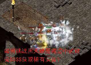 如何挑战黑天暗魔戒㊣中的终极BOSS获取稀有装备? 如何挑战黑天暗魔戒㊣中的终极BOSS获取稀有装备?